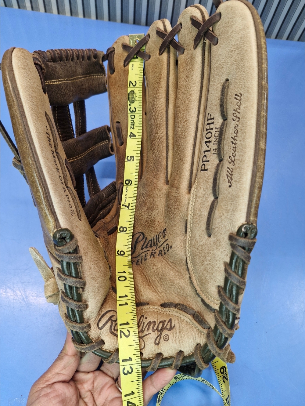 Rawlings Player Preferred PP140HF 14" Baseball Softball Glove RHT - Picture 13 of 13